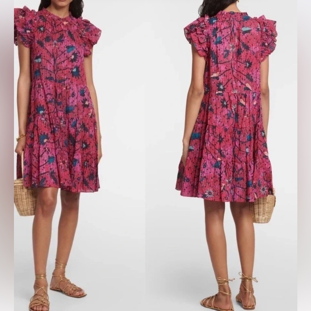 ULLA JOHNSON Denia mini dress Sz 2